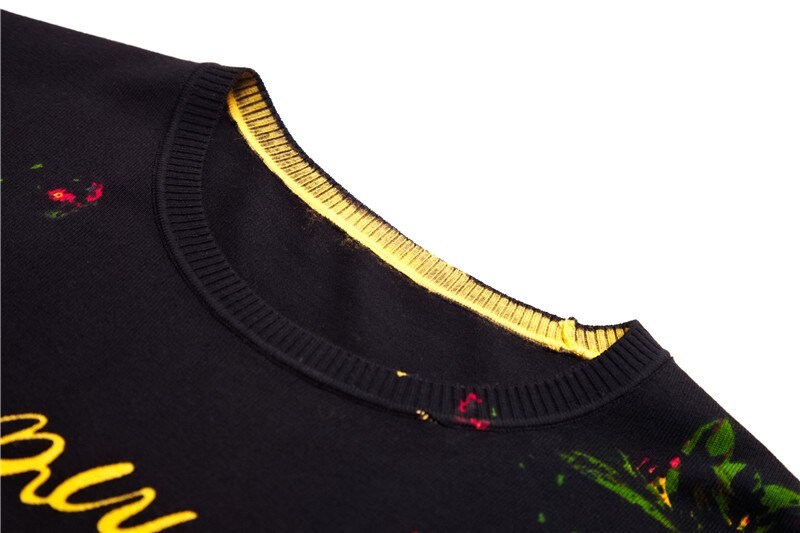 zur Seite fahren Erkek Kazak Männer schlank passen ziehen Homme Chompas hombre zur Seite fahren Männer Kleidung Sweter Masculino Frühling Farbe zur Seite fahren