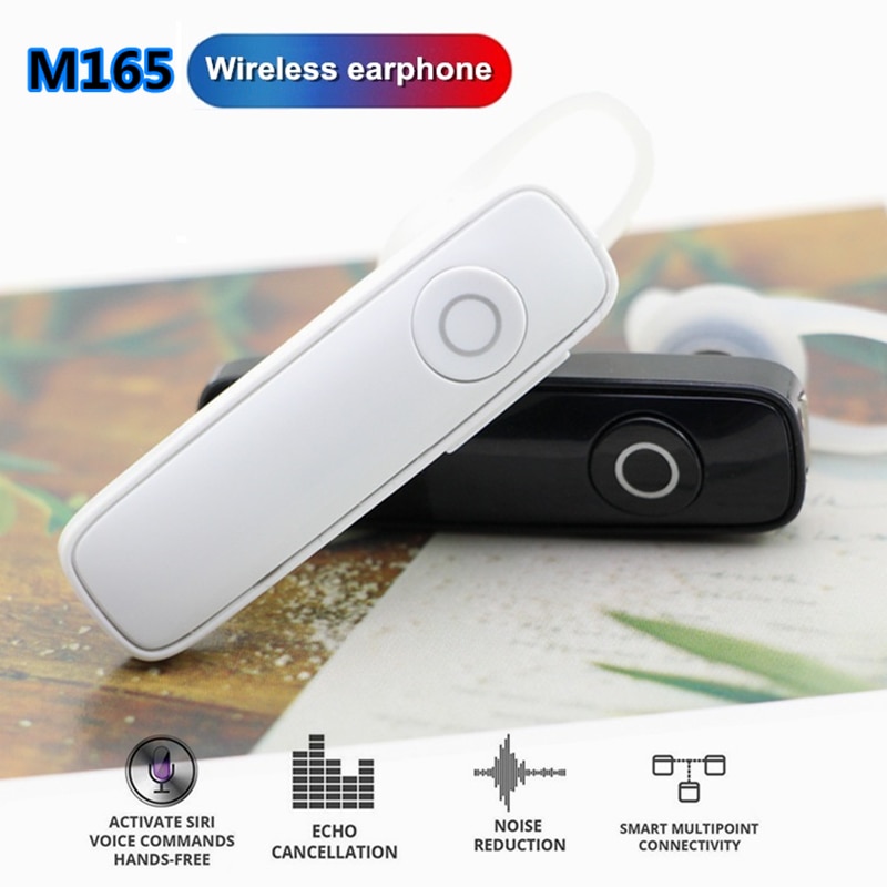 Mini M165 Bluetooth Oortelefoon Draadloze Hoofdtelefoon Handsfree Call Business Oordopjes Bluetooth Headset Met Microfoon Voor Smartphones