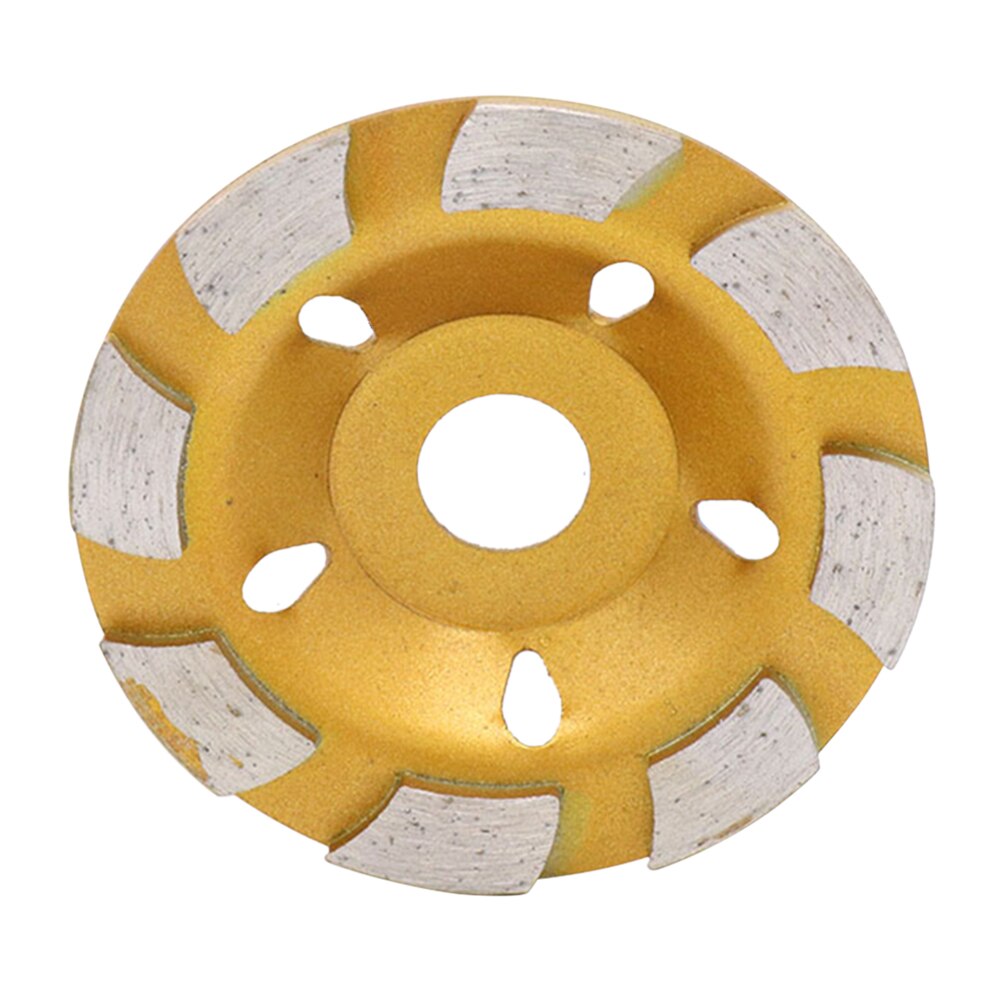 Diamond Grinding Wheel Granite Stone Ceramics Tools Disc Bowl Shape Grinding Cup Concrete Granite Stone Ceramics Tools: Yellow