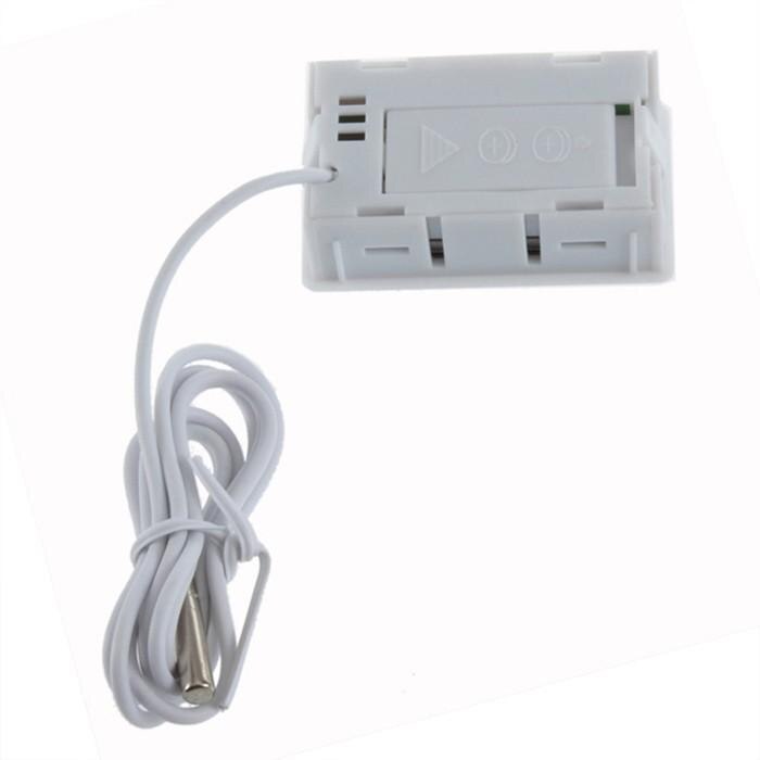 Lcd Digital Thermometer Hygrometer Probe Fridge Freezer Thermometer Thermograph For Refrigerator Temperature Control -50 ~110 C