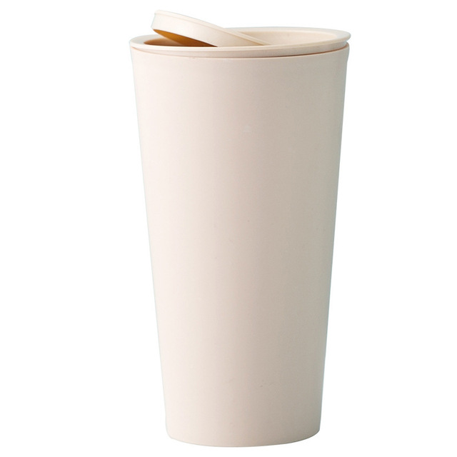Car Accessories Car Garbage with Lid Can Trash Home Room House Automobiles Interior Case Holder Bin Car Basket Auto Accessorie: Orange