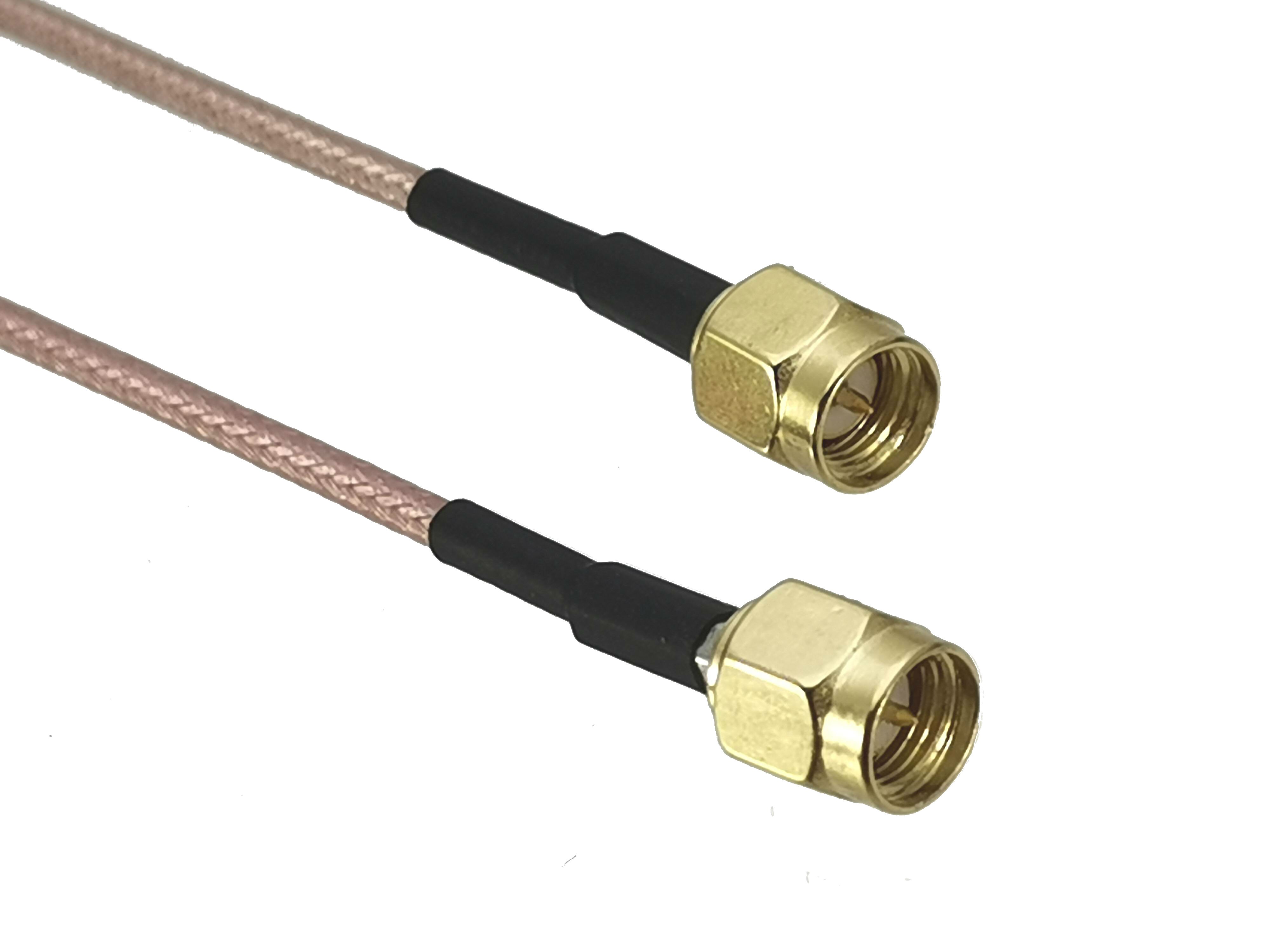 Fliegend Coaxial Test Cable – SMA Male To 1P DuPont Male (0.1 - View #2