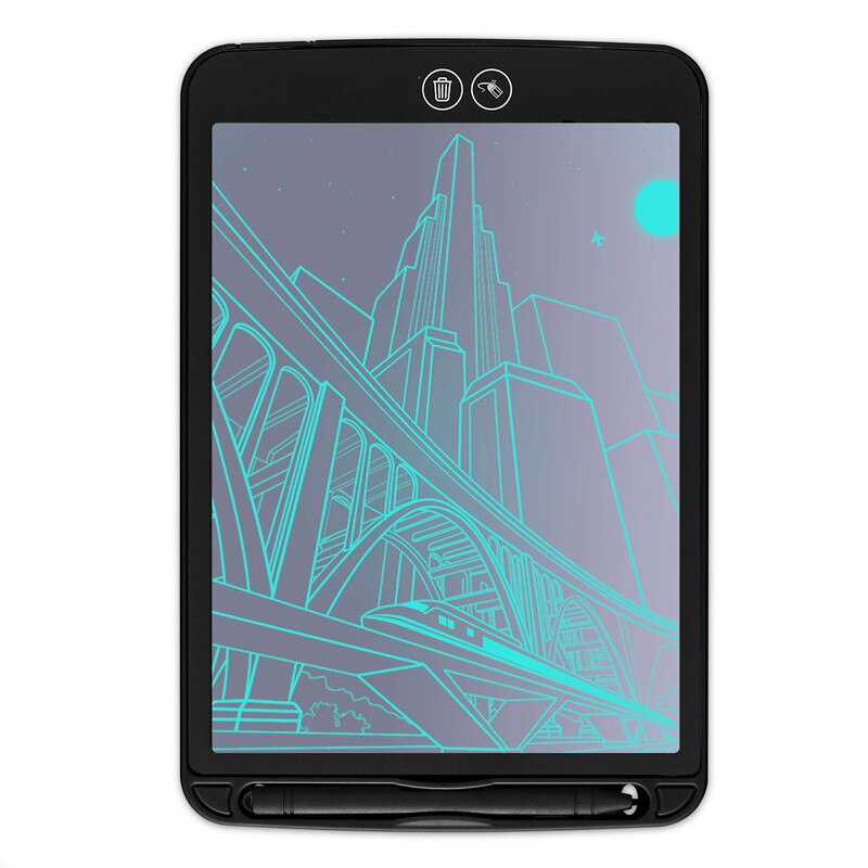 10 Inch LCD Writing Tablet Partially Erasing Drawing Board Electronic Thick Pen Highlighting Pads DIgital With Batter