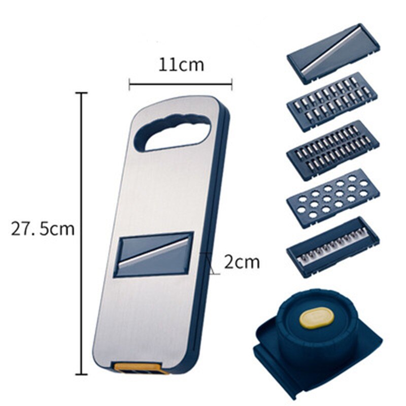 Ustensile de cuisine multifonction en acier inoxydable 304, outils pour couper et broyer les pommes de terre, Gadgets