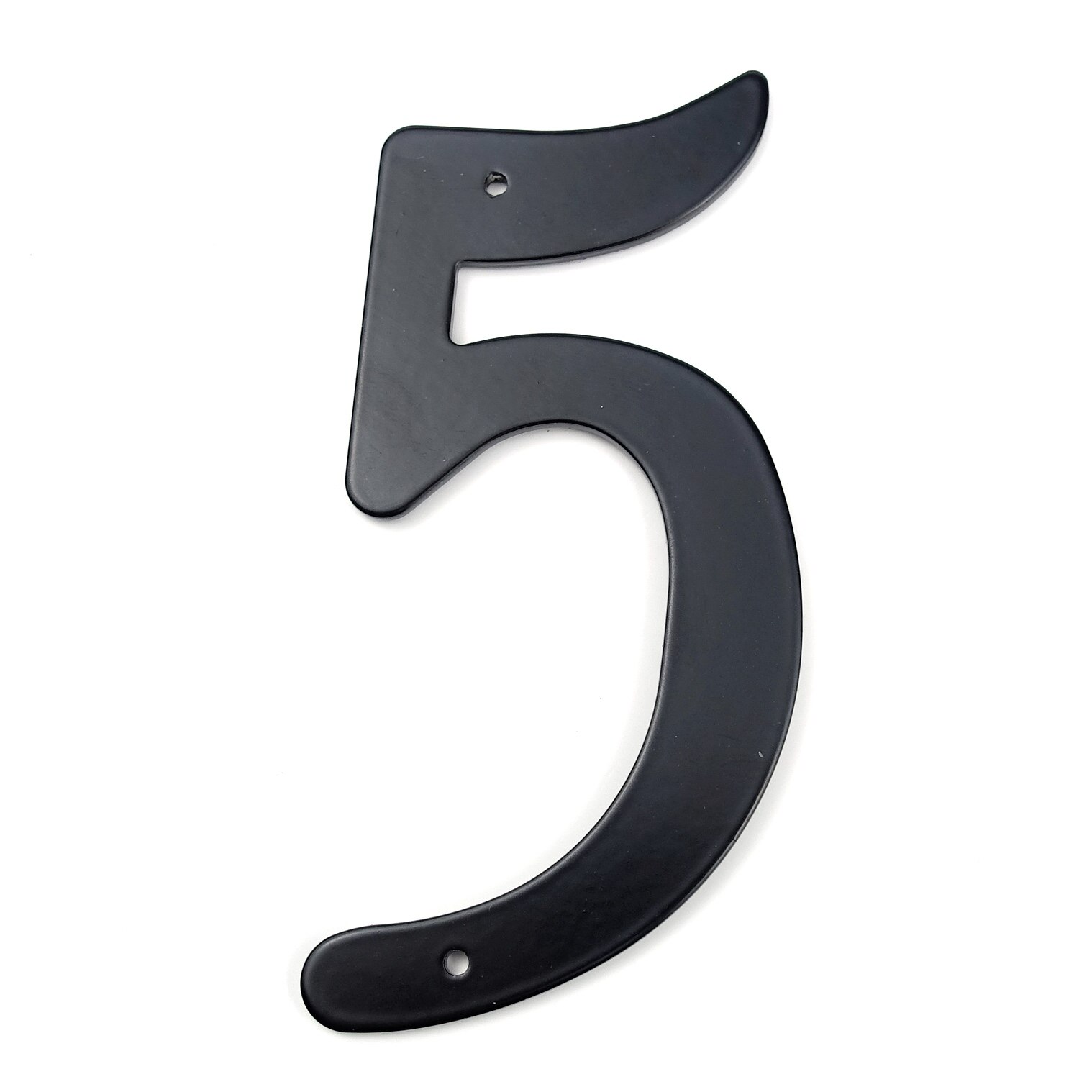 10cm Modern House Number Door Home Address Mailbox Numbers for House Digital Door Outdoor Sign 4 Inch. #0-9 Aliuminum Black: 5