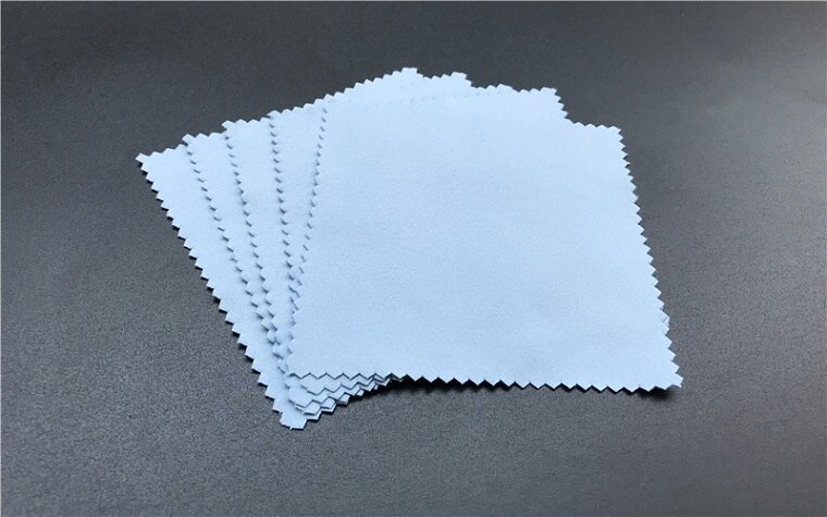 10 pak 10 x 10cm fnugfri glasmaling ceamic nano-coating mikrofiber applikationstøj: 20 stk blå