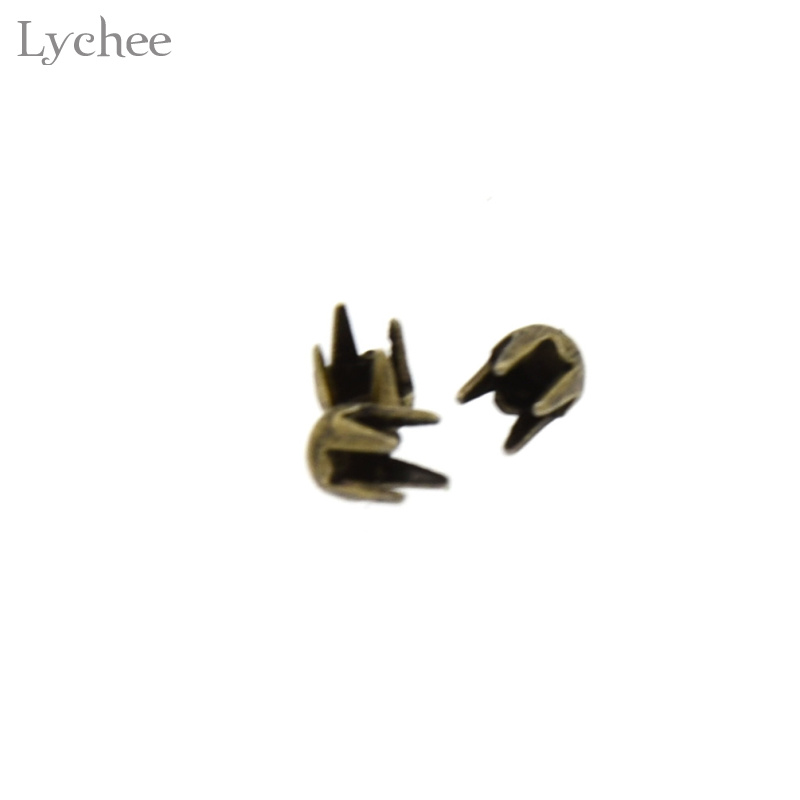 Mini remaches redondos de Lychee, accesorios para coser álbumes de recortes, DIY, 20 Uds.