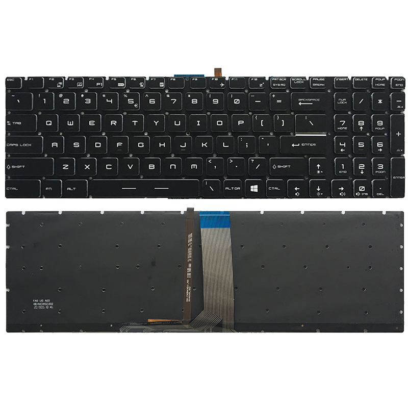 US laptop keyboard For MSI MS-1771 MS-1772 MS-1773 MS-1775 MS-1776 US keyboard