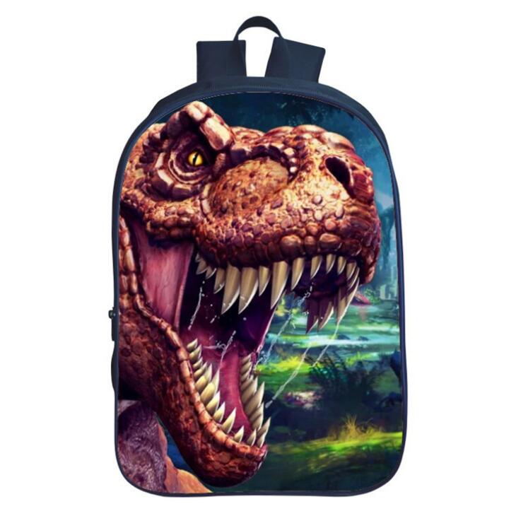 Jurassic World Bambini Borse Da Scuola Per i ragazzi T-rex dinosauro Zaino Primaria Dei Bambini Libro Borse Regalo Per Bambini Mochilas Sacchetto di: style 9