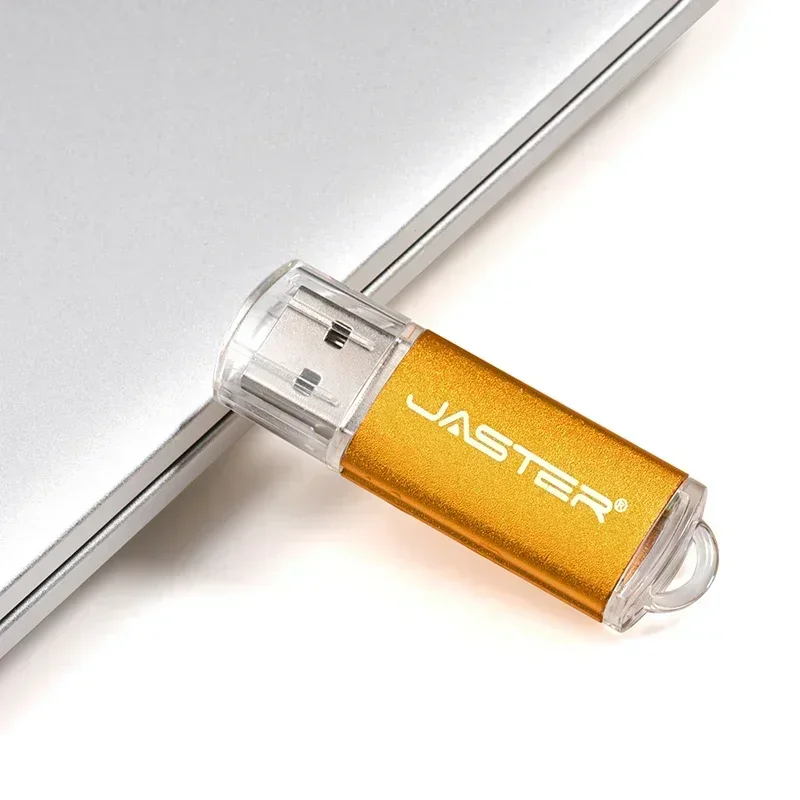 JASTER Niestandardowe logo Pendrive 4GB Mini pamięć flash USB 8GB Bezpłatny brelok do kluczy Pamięć USB 16GB Prezent biznesowy Dysk U 32GB Prezent pożegnalny