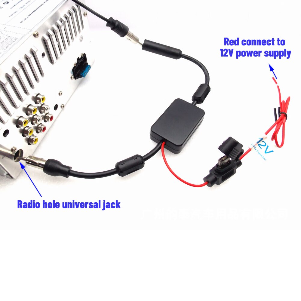 12v Antenna autoradio Fm/am amplificatore di segnale Radio Booster Antenna per Auto antenne per barca marina Auto veicolo amplificatore Fm