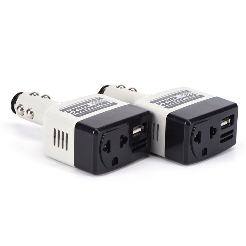 Dc 12/24 V Naar Ac 220 V/Usb 6 V Auto Omvormer Adapter Mobiele Auto Power autolader Converter Met Usb Interface