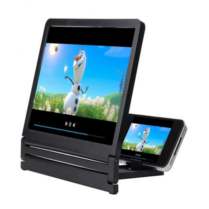 3D Telefoon Screen Vergrootglas Hd Video Versterker Voor Smartphone Desktop Stand Tafel Mobiele Telefoon Ondersteuning Houder