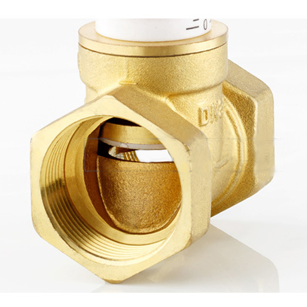 1/2 "3/4" 1 "2" Messing Flow Control Valve DN15/DN20/DN25/DN32/ DN40/DN50 Handleiding Regelklep one-way voor lucht water