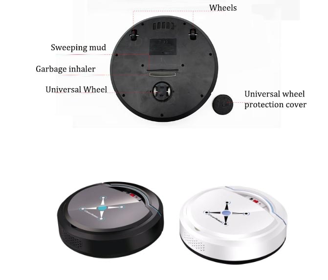 Clean robot home automatic intelligent vacuum cleaner floor sweep machine Dry/ wet Remote
