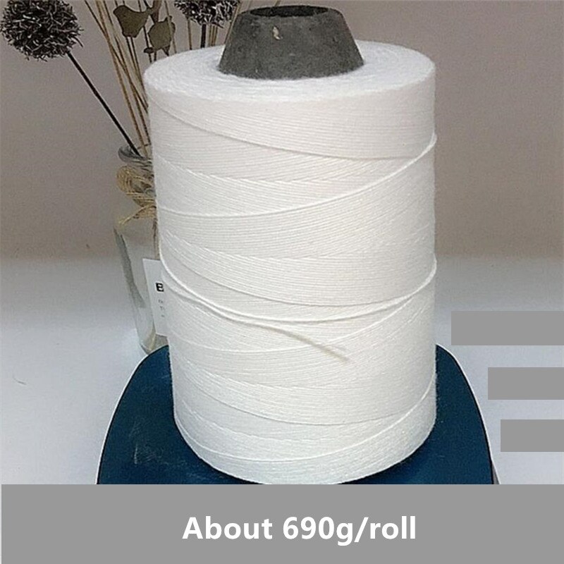 Tied To Pig Trotter String Tag File Bag 1mm White Polyester Cotton Thread Hanging Sausage Meat