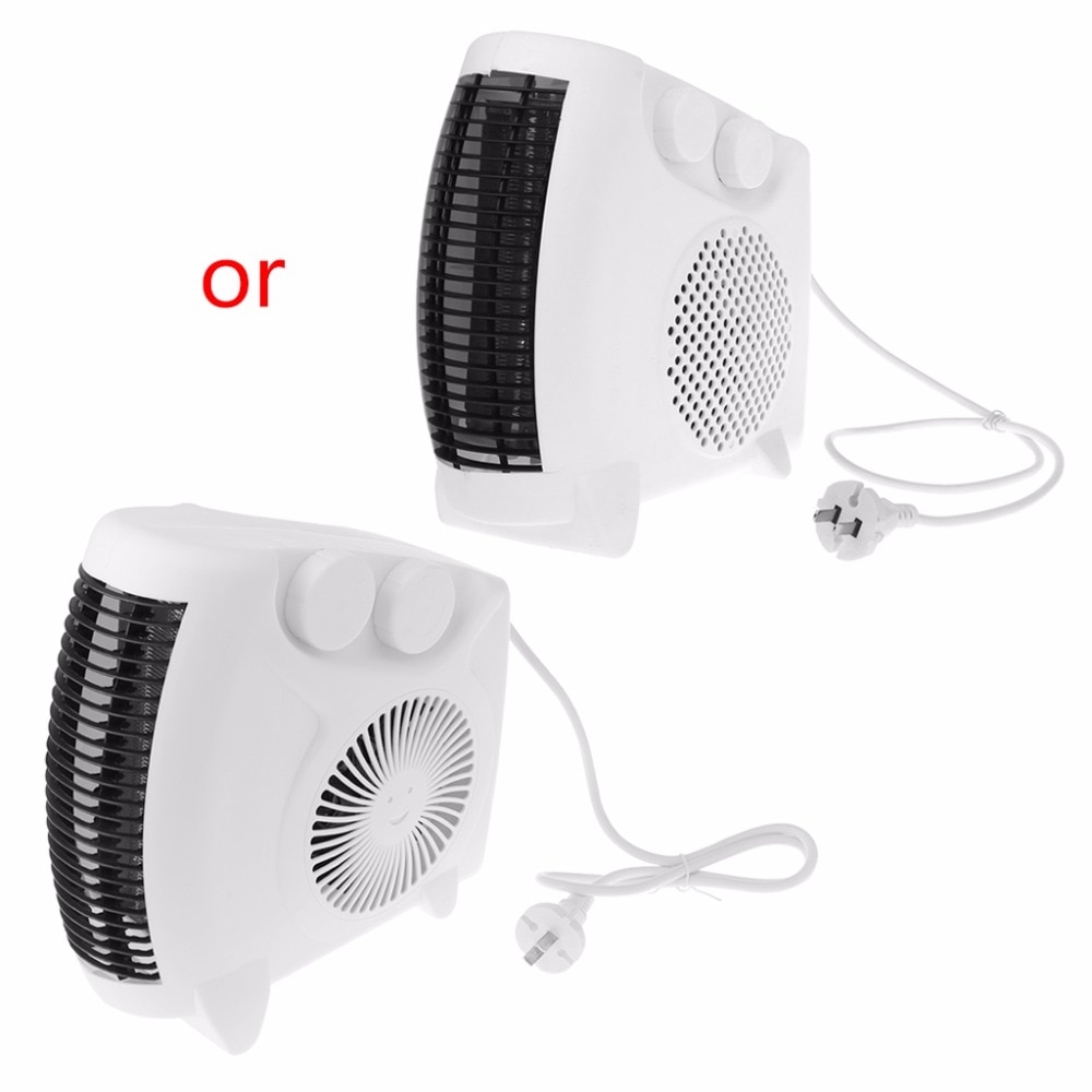 Mini Electric Heater Portable Space Home Office Winter Warmer Fan Air Heater