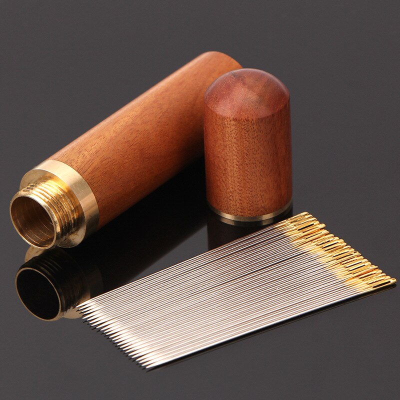 12/24pcs Aveugle Aiguille Personnes Âgées Aiguille-Trou Latéral Main Ménage À Coudre À Coudre En Acier Inoxydable Inutile Filetage Vêtements Couture
