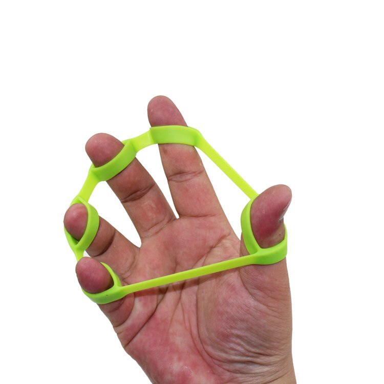 Yoga Flexibility Stretching Leg Stretcher Strap for Ballet Cheer Dance Gymnastics Trainer Yoga Flexibility Leg Stretch Belt: Silicone Finger Grip