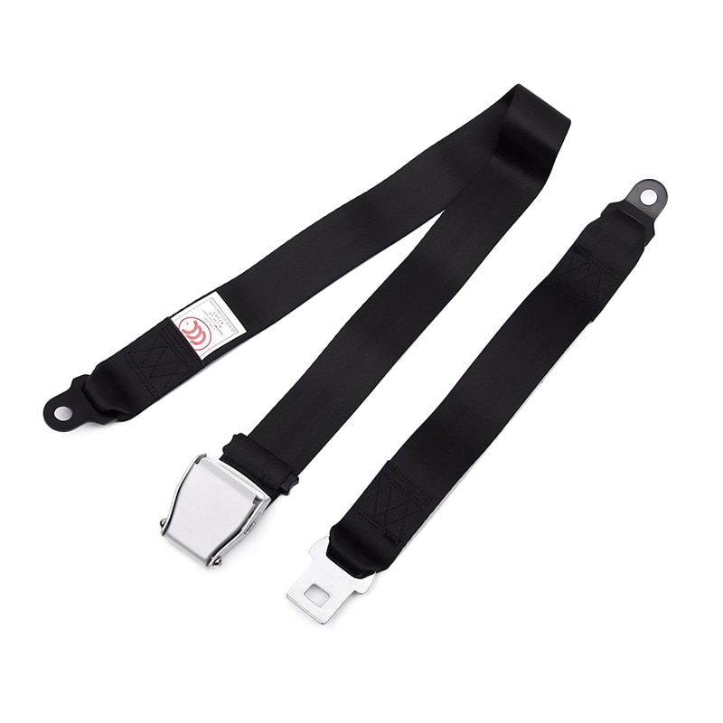 Aluminum aircraft two-point seat belt Aircraft two-point binding belt Seat belt All metal belt