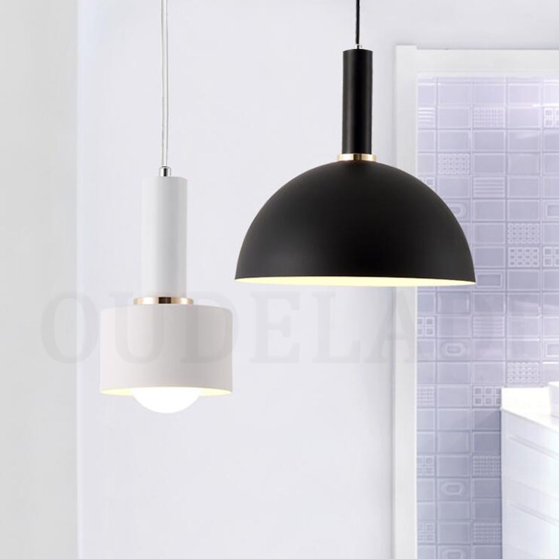 Nordiske macarons pendellamper moderne soveværelse sengebord spisestue pendel bar/café individuelle lysarmaturer