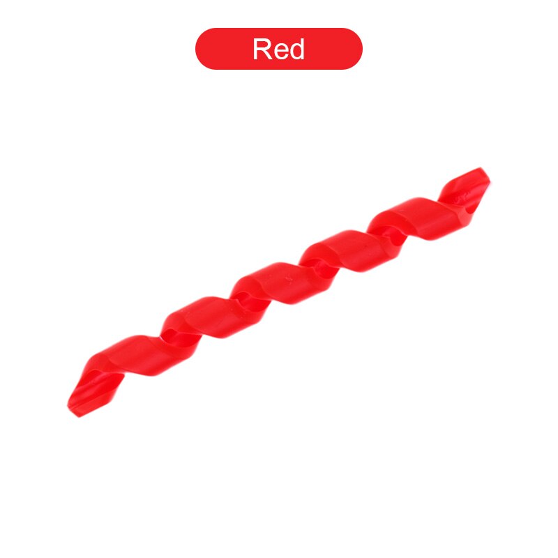 5pcs Bike Brake Cable Housing Protection Rubber Cycling Bicycle Frame Protection Brake Line Shift Cable Plastic Rubber Sleeve: Red