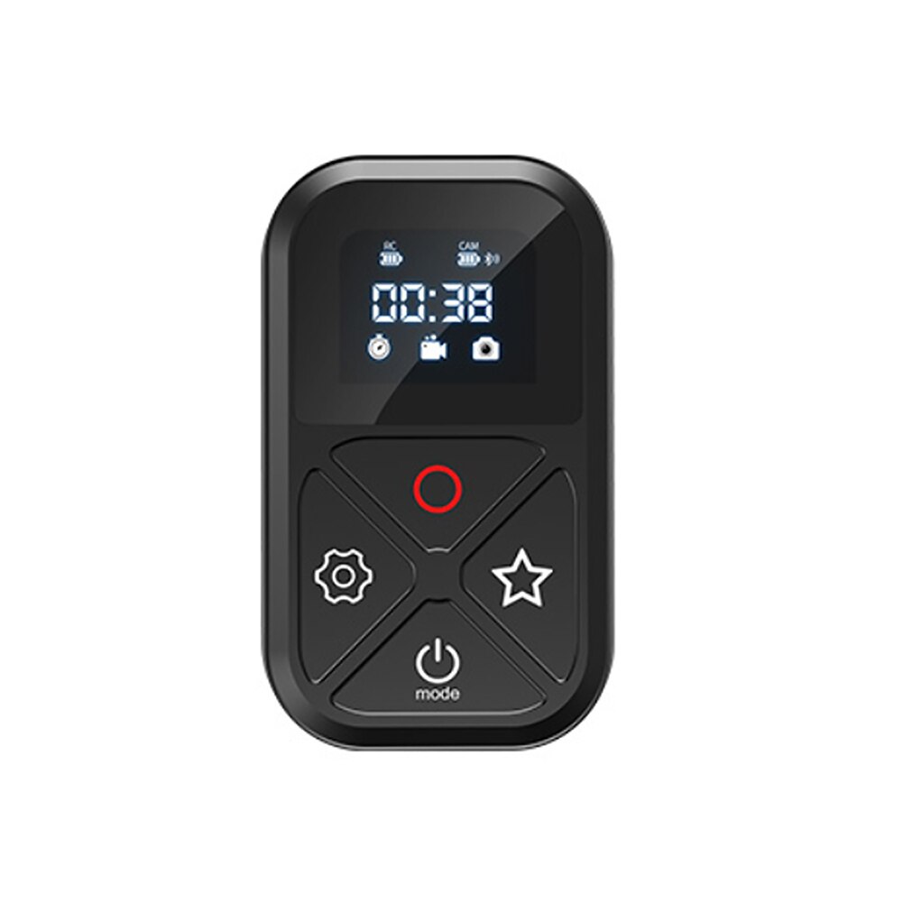 TELESIN-mando a distancia T10 para GoPro Hero 10, 9, 8 Session, 80M, Wifi, Bluetooth, pantalla, juego de teclas de acceso rápido: Default Title