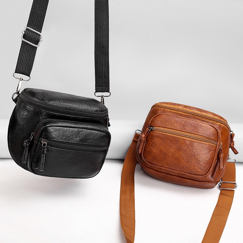 Mode Crossbody Tas Voor Vrouwen Zachte Pu Lederen Schoudertas Kleine Vierkante Tas Winkelen Lady Messenger Bag Multi-Pocket handtas