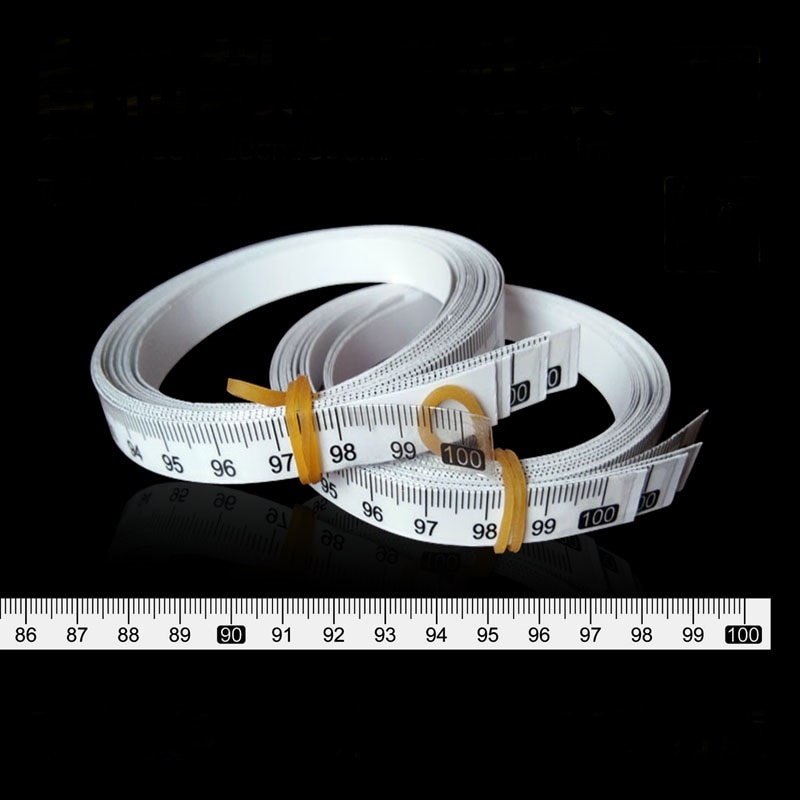1pcs Metric Self Adhesive Scale Ruler Tape 0.5-2M For Router Table Saw T-Track Miter Track Tape Measure Woodworking Tools
