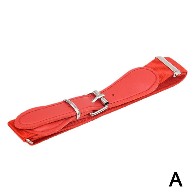 Children Faux Leather Belt Kids Cute Peach Heart Buckle Belts For Girls Boys Waistband Waist Belt