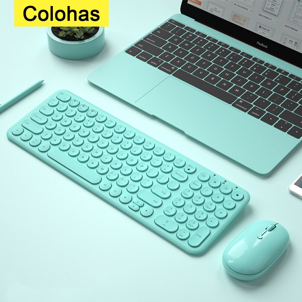 Bluetooth-compatible Gaming Keyboard Mouse Set For Macbook Phone iPad Tablet PC Gamer Keyboard Gamer Mouse iPad Keypad Mice