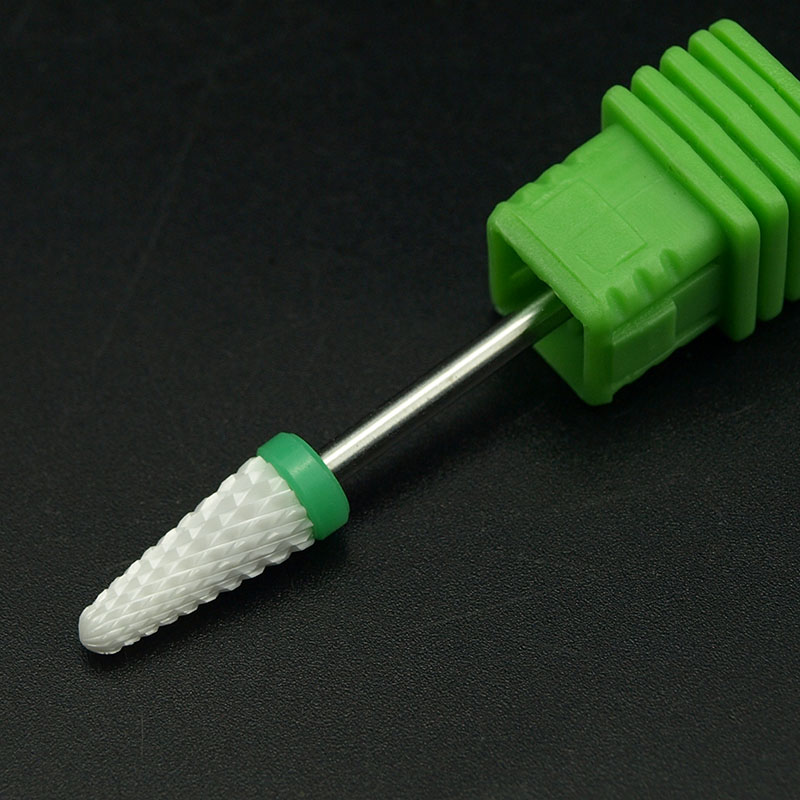 EasyNail Ceramic Nail Drill Bit Rotate Burr Milling Nail Cutter Bits For Manicure Pedicure Tool Electric Nail Drill Accessories