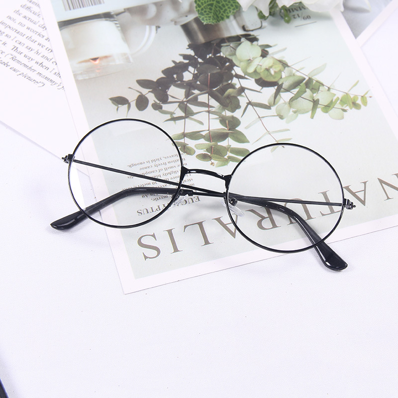 Decoration INS Simple Style Black Frame Glasses for Photos Studio Accessories Photography Props