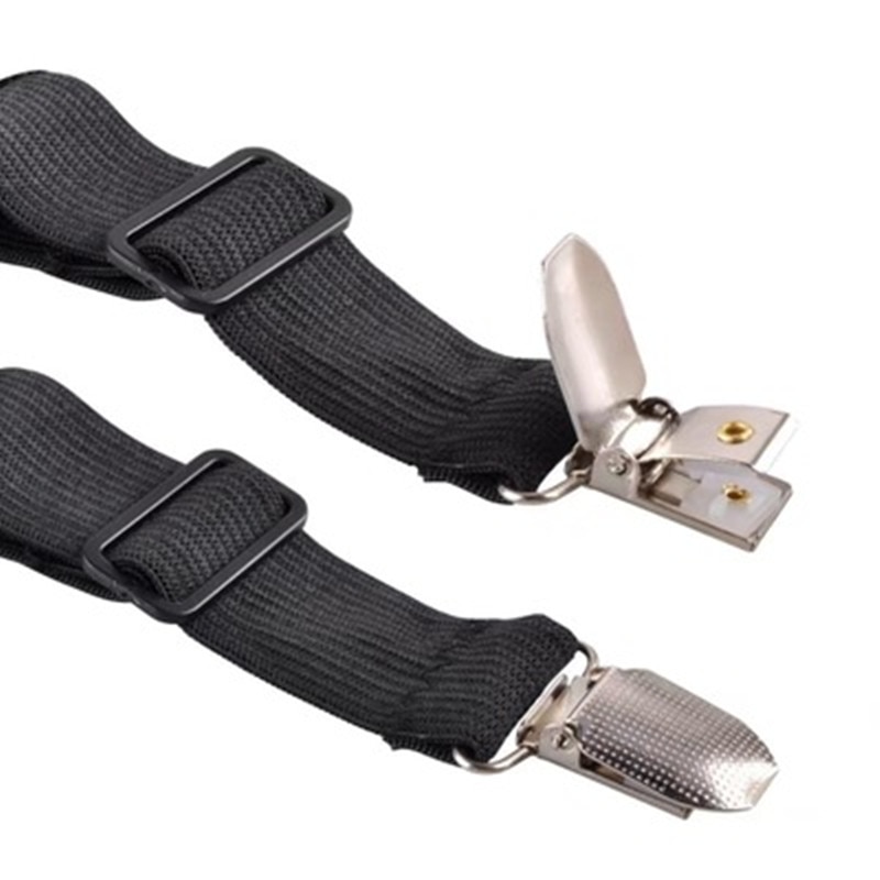 4pcs Adjustable Elastic Bed Sheet Mattress Cover Corner Holder Clip Fasteners Straps Grippers Suspender Cord Hook Loop Clasps