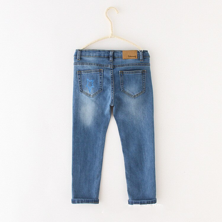 Lente Meisjes Jeans Kids Baby Jeans Voor Kinderen Jongens Meisjes Leggings Denim Broek Peuter Broek Meisjes Kinderen Broek Voor Jongen meisje 0-3Y