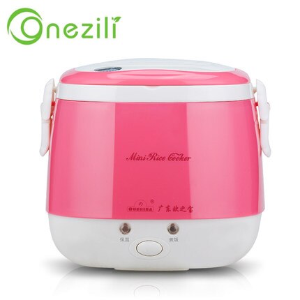 Onezili 3 kopper mini riskoker varmere risgrøtsuppe liten riskoker husholdning elektrisk riskoker matte dampkoker
