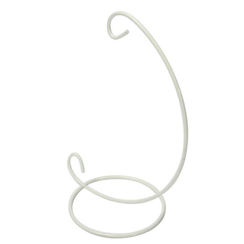 Porte-bougie en fer forgé, cadre Micro paysage, lanterne, support suspendu de cabine, porte-bougie de mariage romantique, chandelier: WHITE