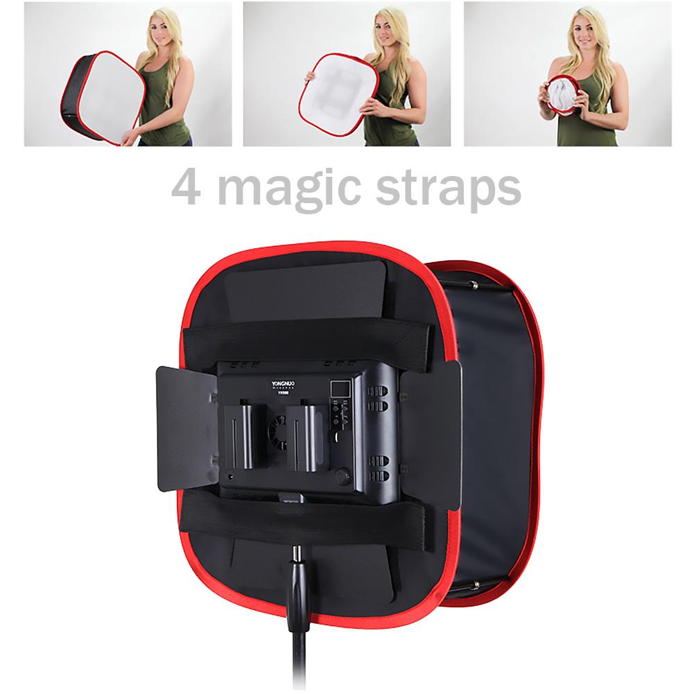 Portable Softbox Collapsible Photography 40x40cm L... – Vicedeal