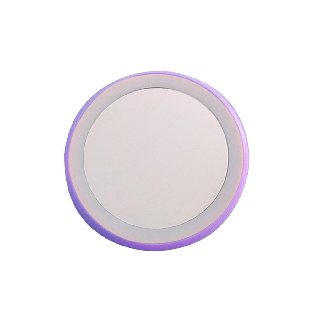 En-til-en mini opplyst sminkespeil bærbart led opplyst hd-sminke smartspeil: B