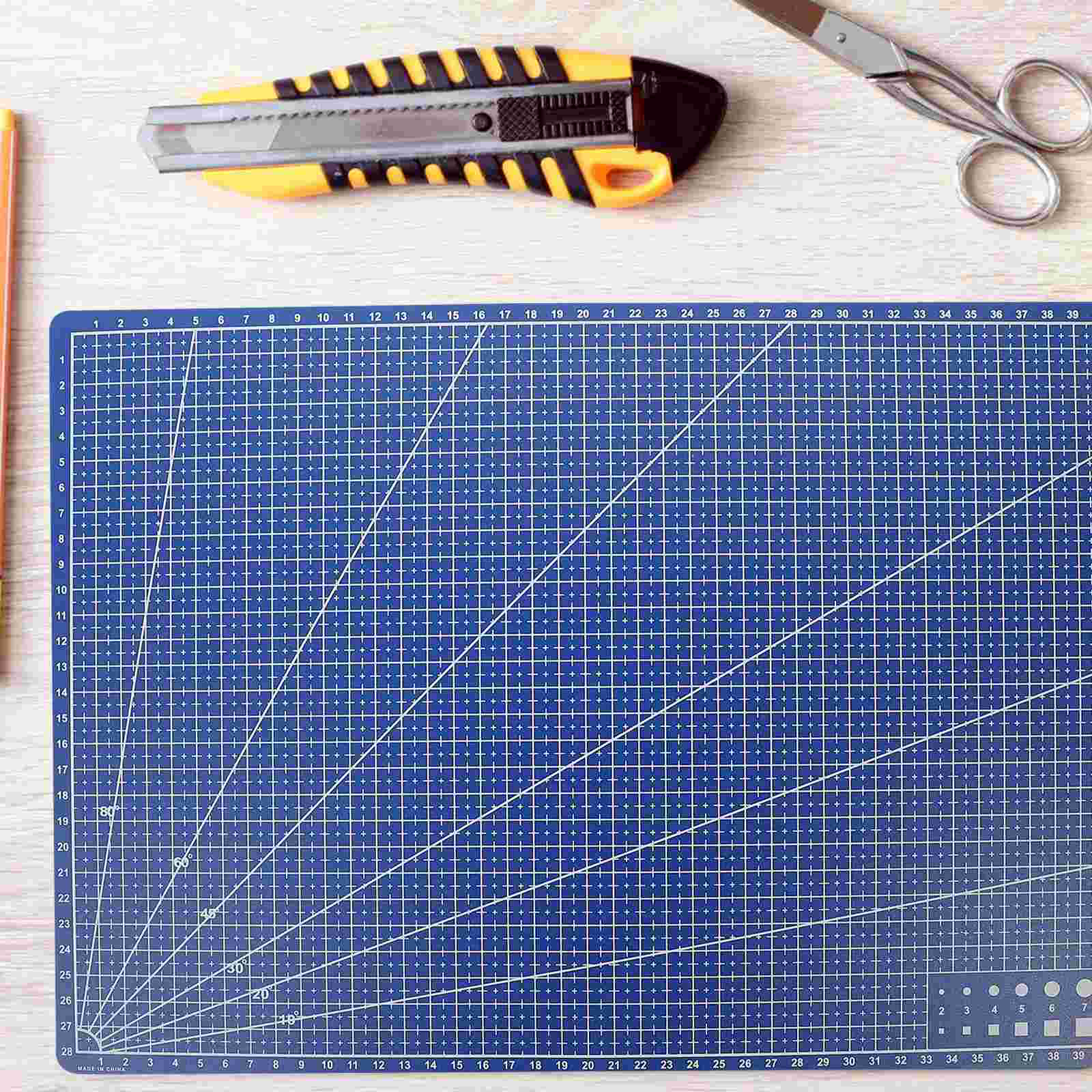 Auto Rotarboard Corte Mat, Tecido PVC Lados Pad, dupla face Mat, Costura Profissional Gravador, Scrapbooking, Artesanato X