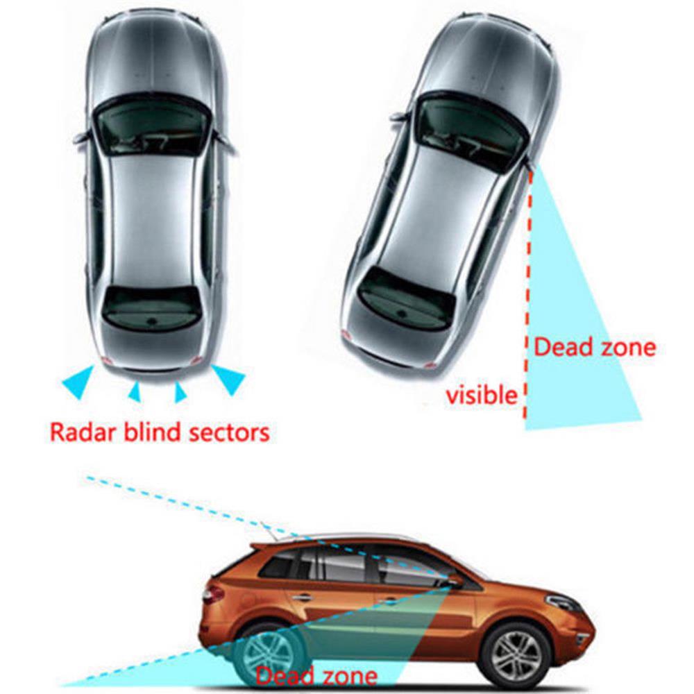 1 Pair Latest Wide Angle Convex Car Blind Spot Round Side View Rearview Mirror