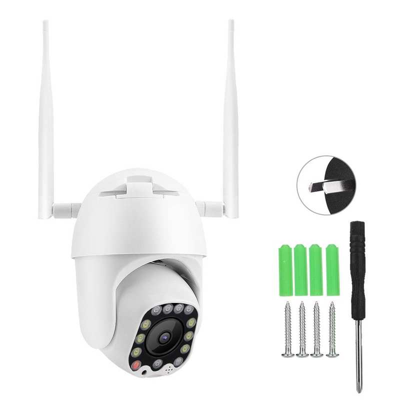 1080P 13 LED WiFi IP Camera Outdoor PTZ Waterproof IR Security Cams: Style1