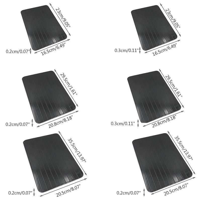 Defrosting Board Thawing Board Quick Defrosting Tray Defrosting Food Meat Kitchen Utensils Kitchen Gadgets Tools Tray