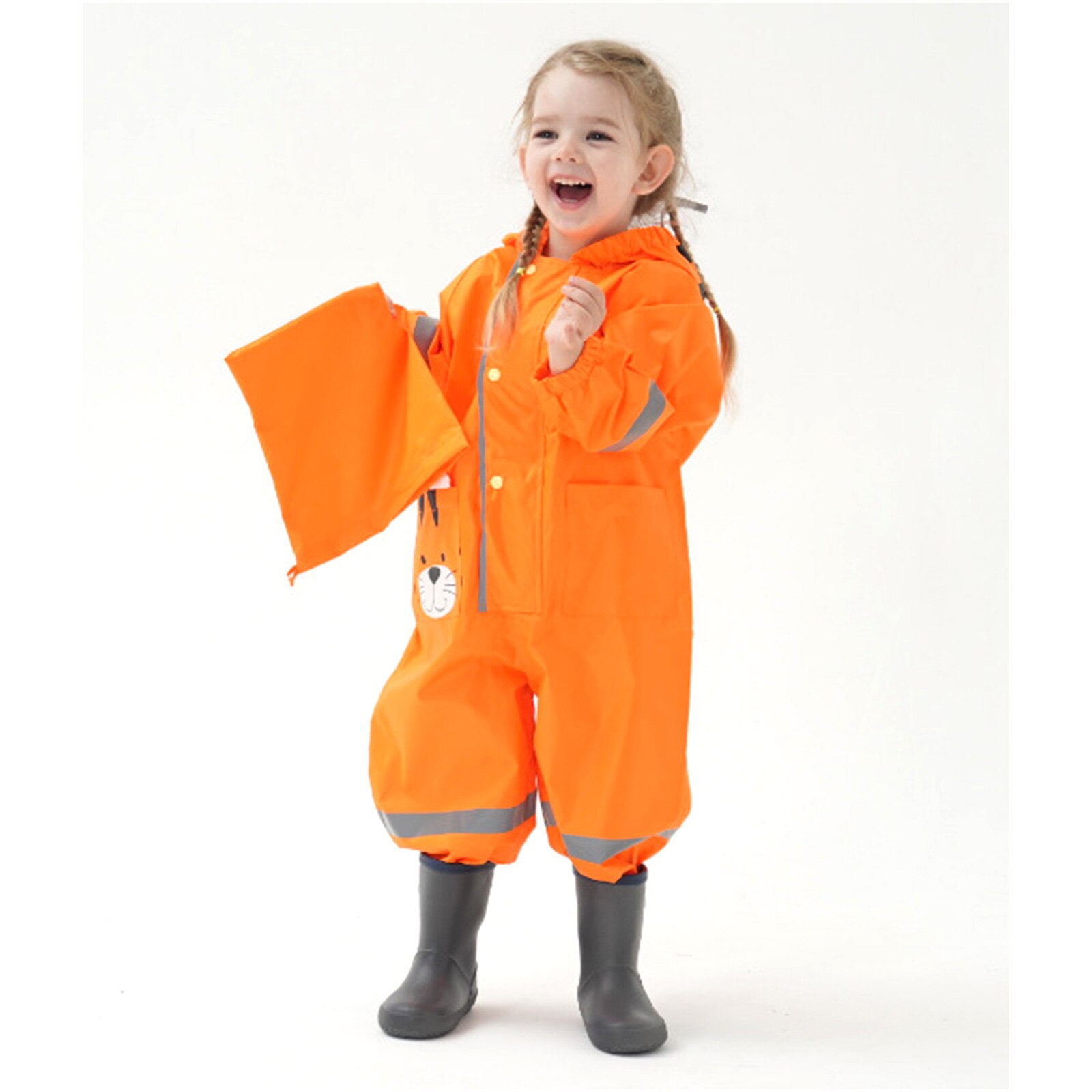 Manteau imperméable pour enfants, vêtement de pluie, Style Animal, dessin animé, pour étudiants