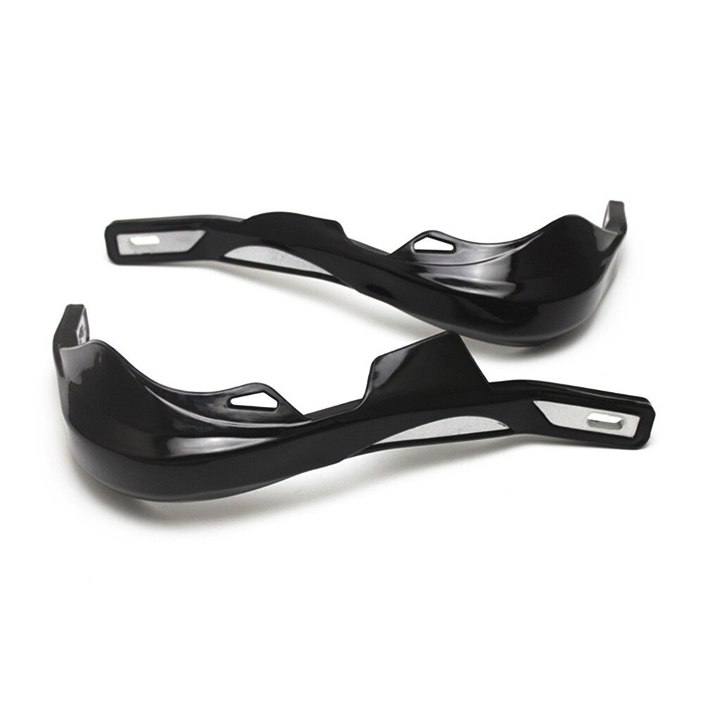 Manillar motocicleta Dirt Bike Brush Bar guardamanos Protector ancho para barra gruesa guarda ancho para barra gruesa: Black