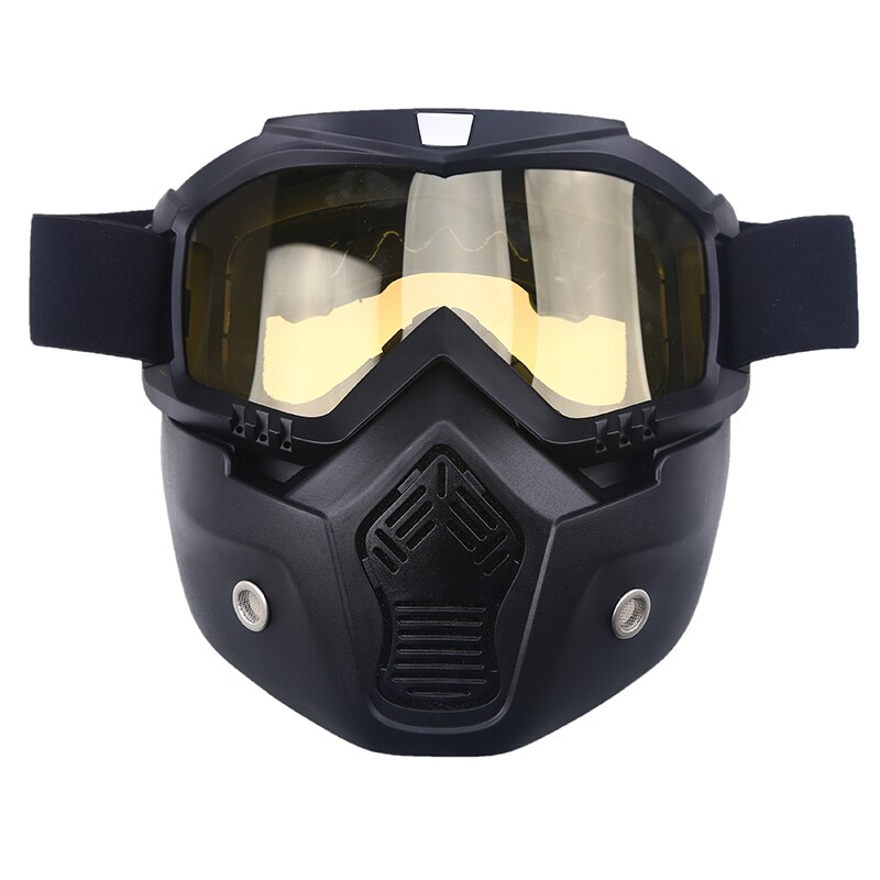 Motorcykelglasögon motorcross skidglasögon vindtät utomhus solglasögon skoter smutscykel snöskoter mask glasögon tillbehör: Typ 5
