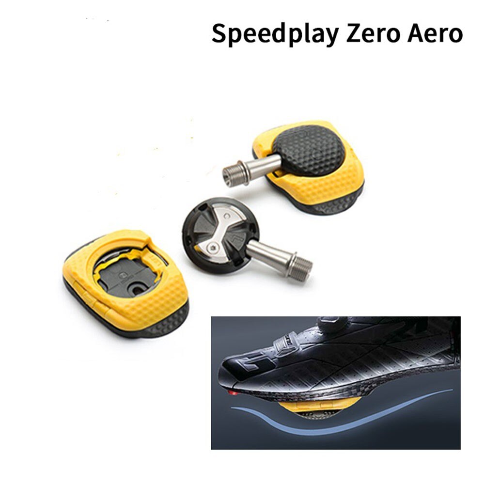 1 Pair Cleats About 22g Buddies Set Covers Plastic Speedplay Walkable Yellow Zero