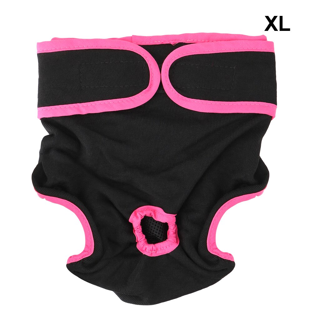 HILIFE Pet Underwear Physiological Pants For Small Meidium Size Dogs Female Dog Shorts Puppy Diaper Pet Products: Black (XL)