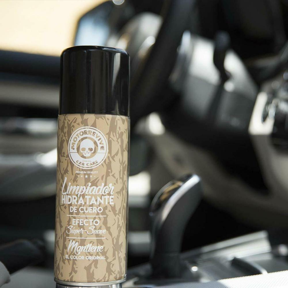 Limpiador Hidratante De Cuero y Piel 400 Ml Motorrevive Gran Ingredientes Activos, Fácil Uso
