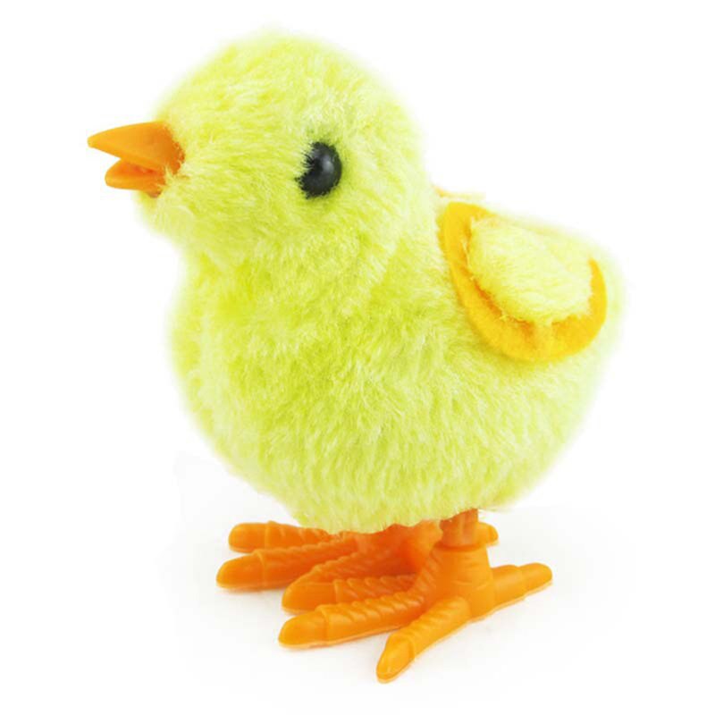 Kids Clockwork Wind Up Hopping Speelgoed Chick Kerst Kous Filler Dier Speelgoed #35